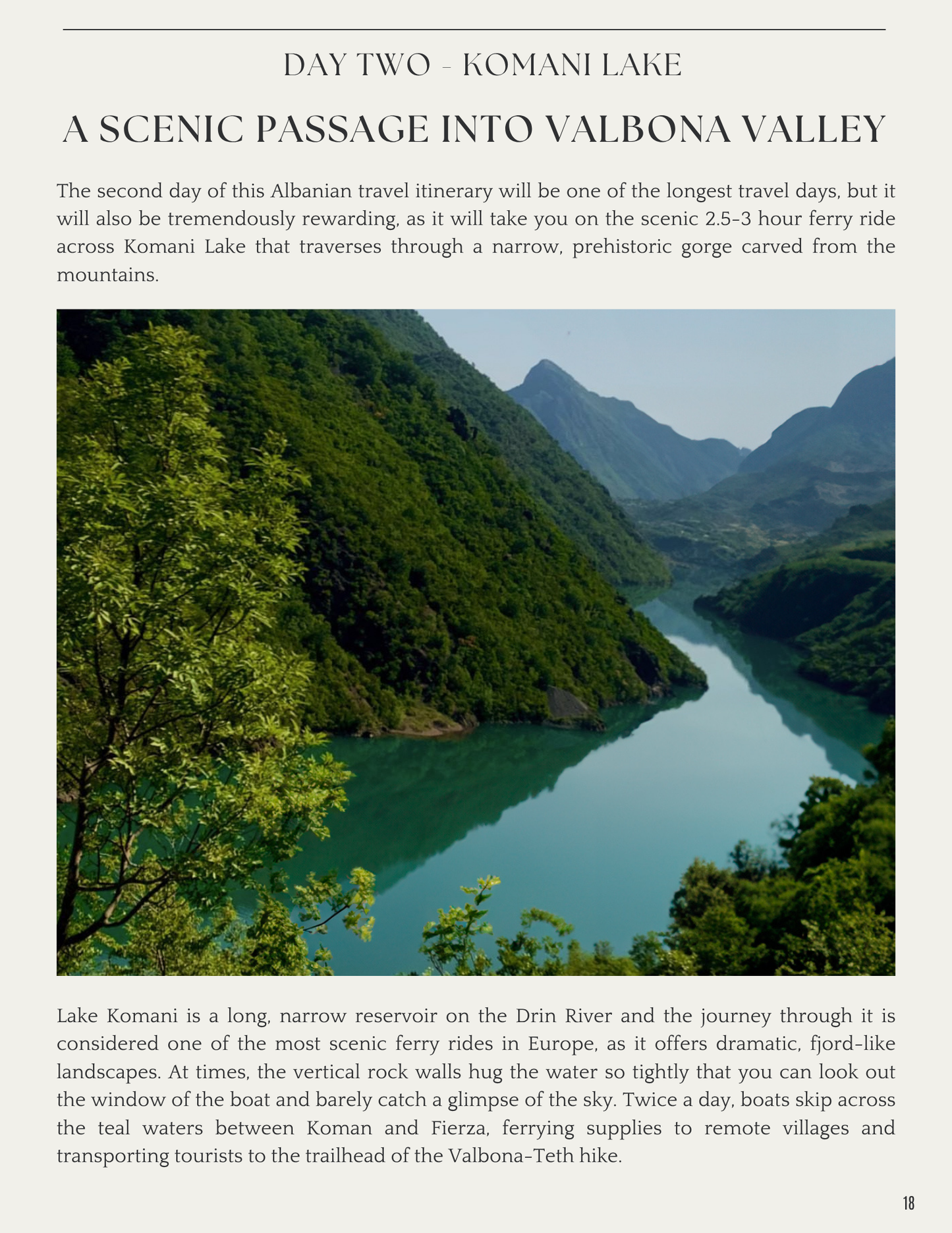 Guide to Albania, itinerary Albania, What to see in Albania. How to spend two weeks in Albania, North of Albania
